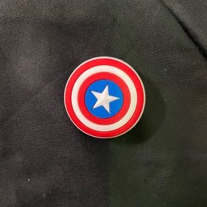 captain america marvel croc charm jibbitz disney shoe accessory NWOT